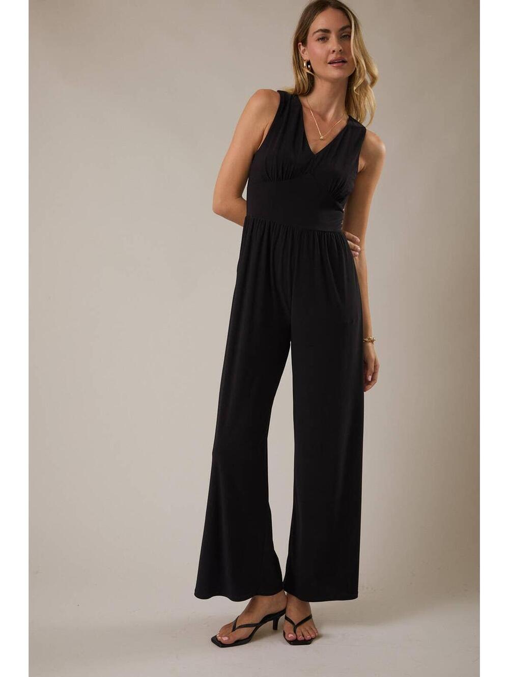 Effortless Wide Leg Jumpsuit